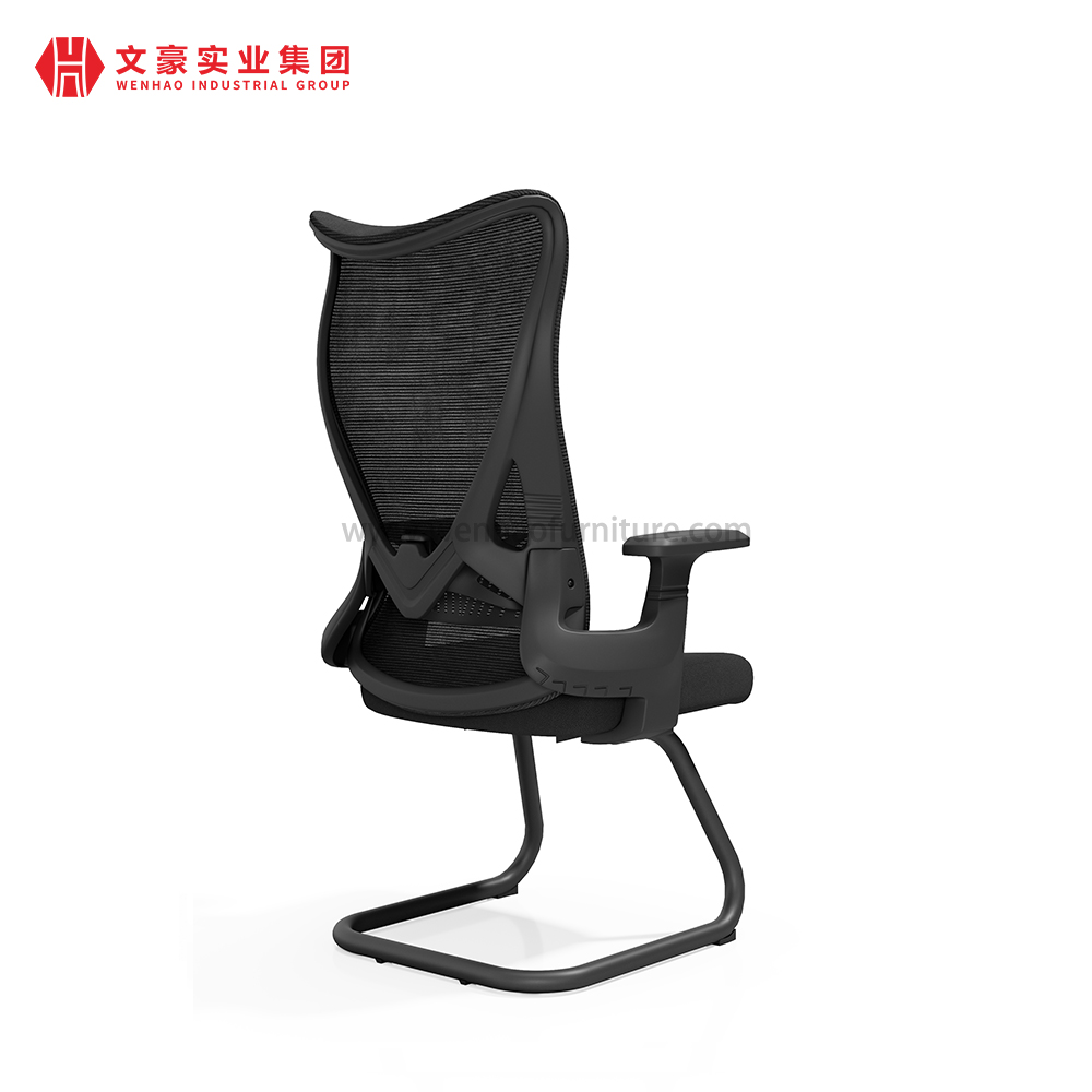 Chaise de bureau de conférence de réunion, fabricant de chaises de réunion en tissu rembourré en Chine
