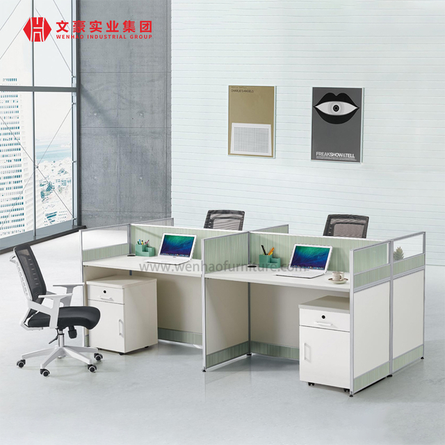 Usine de postes de travail en Chine Usine de meubles commerciaux d'écran de travail en Chine