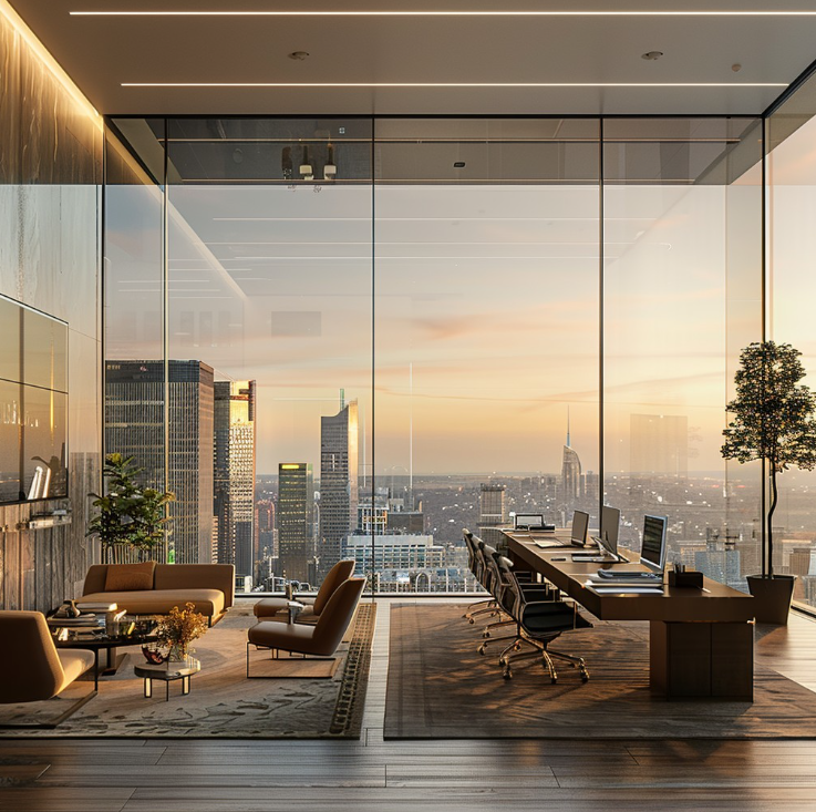 Bureau ex&eacute;cutif de luxe