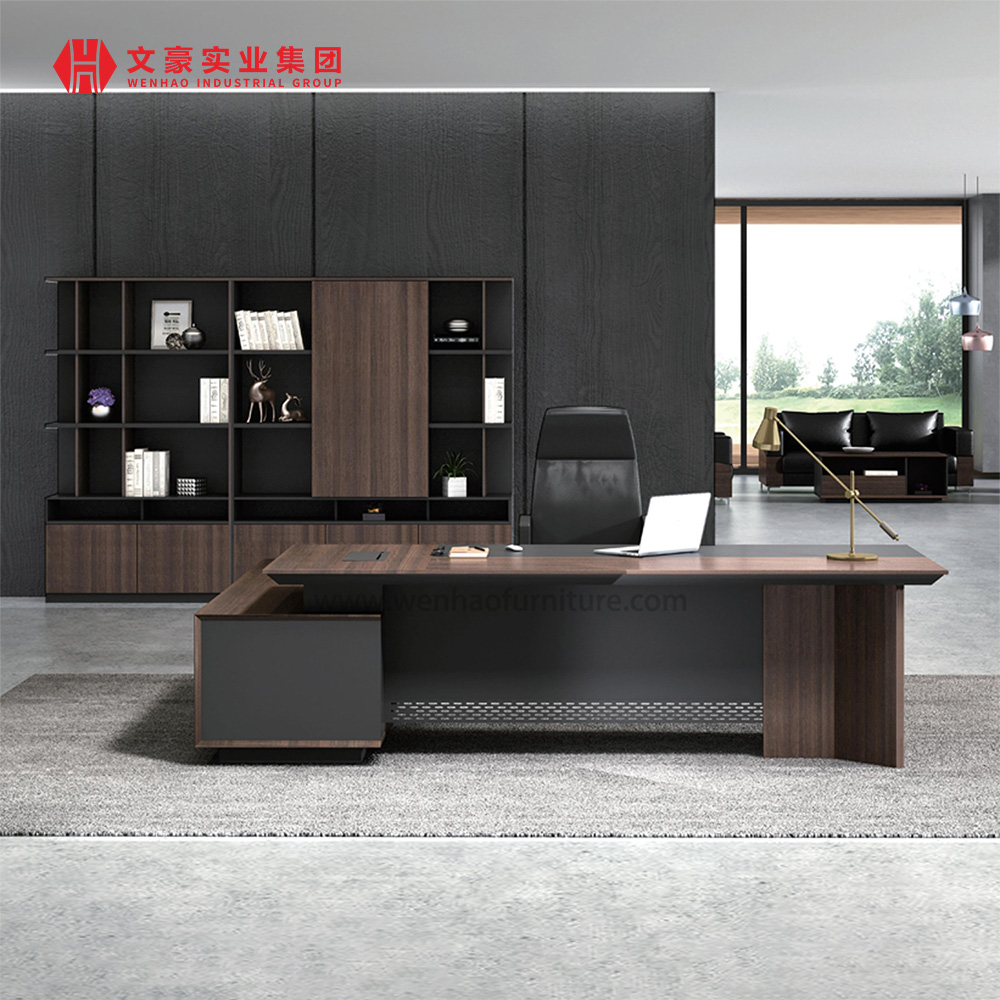 Table de bureau PDG Boss Manager, bureau de direction moderne, bureau