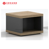 Table basse carrée moderne de luxe de mobilier de bureau haut de gamme d'approvisionnement d'usine en mélamine