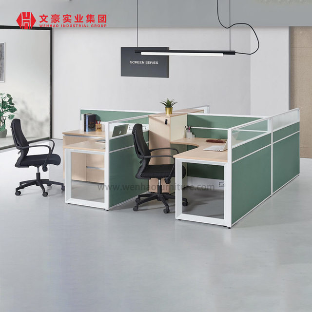 Mobilier de bureau de séparation moderne Poste de travail pour centre d'appels Postes de travail de bureau modulaires pour 8 personnes