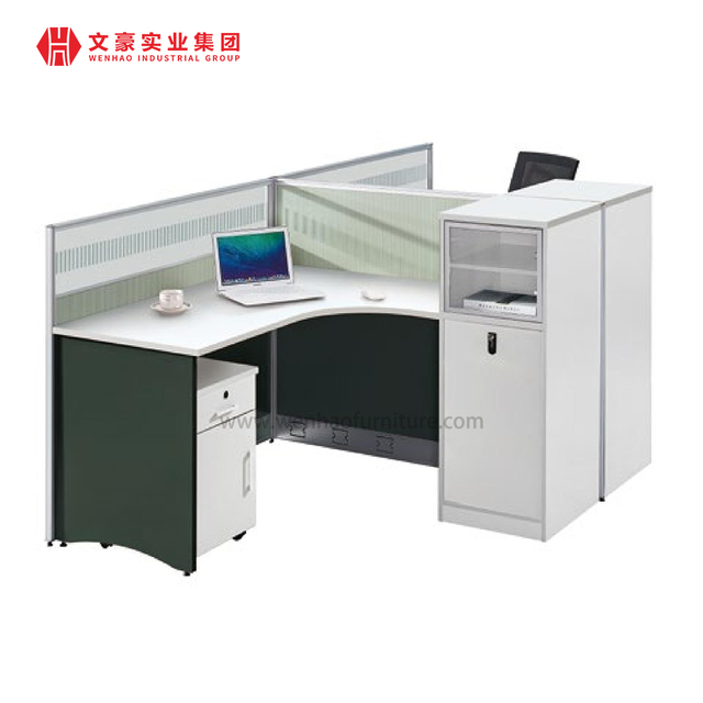 MIGE – mobilier de bureau économique, poste de travail personnalisé pour le personnel, 4 personnes, Table de poste de travail de bureau