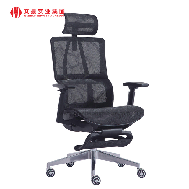 Chaise à bras pivotant de luxe moderne, chaise de bureau de styliste, chaise de bureau ergonomique et exécutive