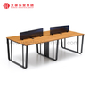 Table de mobilier de bureau Double face de taille Standard de qualité de conception moderne 2 4 6 8 personnes poste de travail de bureau bureaux de travail