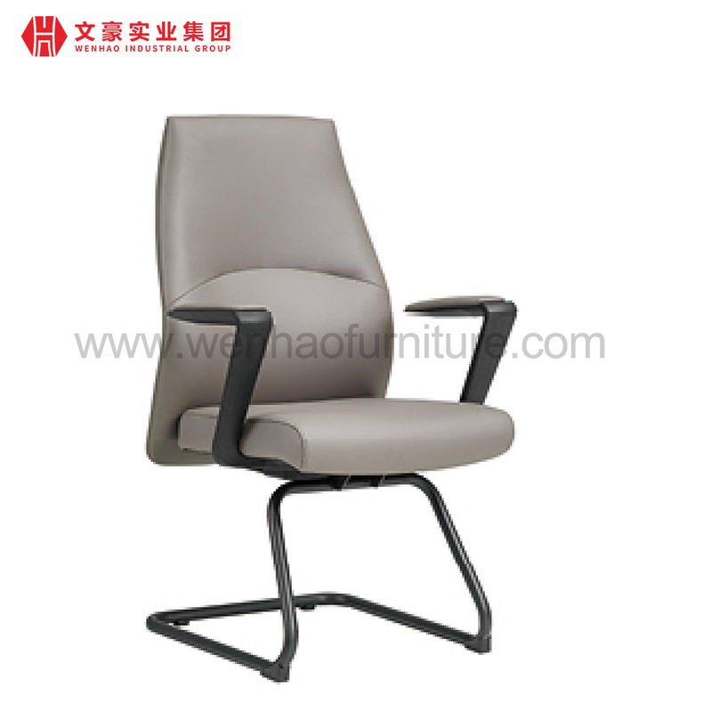Chaises confortables de salle de conférence de chaise ergonomique de visiteur en cuir de tâche de bureau
