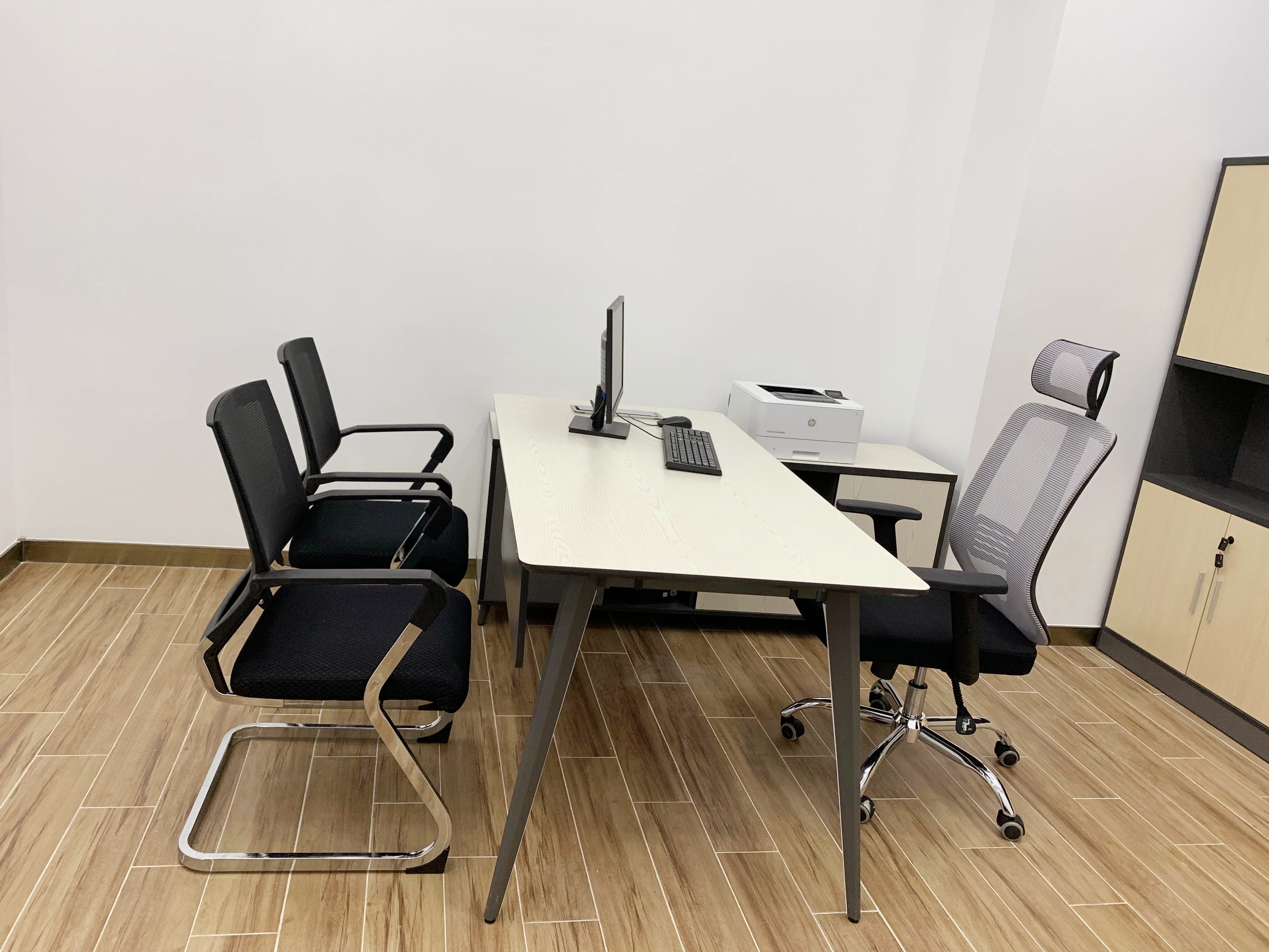 Chaise en maille