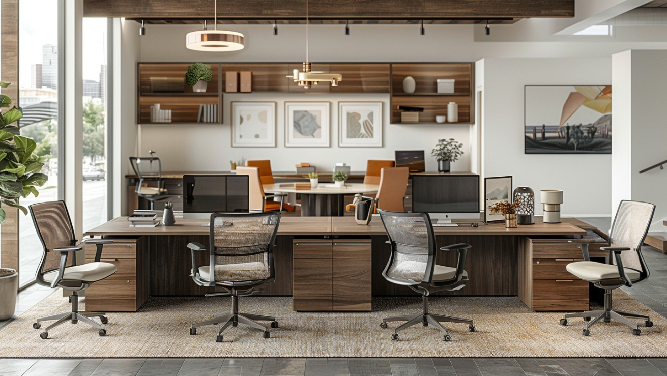 Conceptions de mobilier de bureau personnalisées