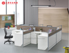 Usine de gros poste de travail des employés Bureau de bureau de bureau de poste de travail Table