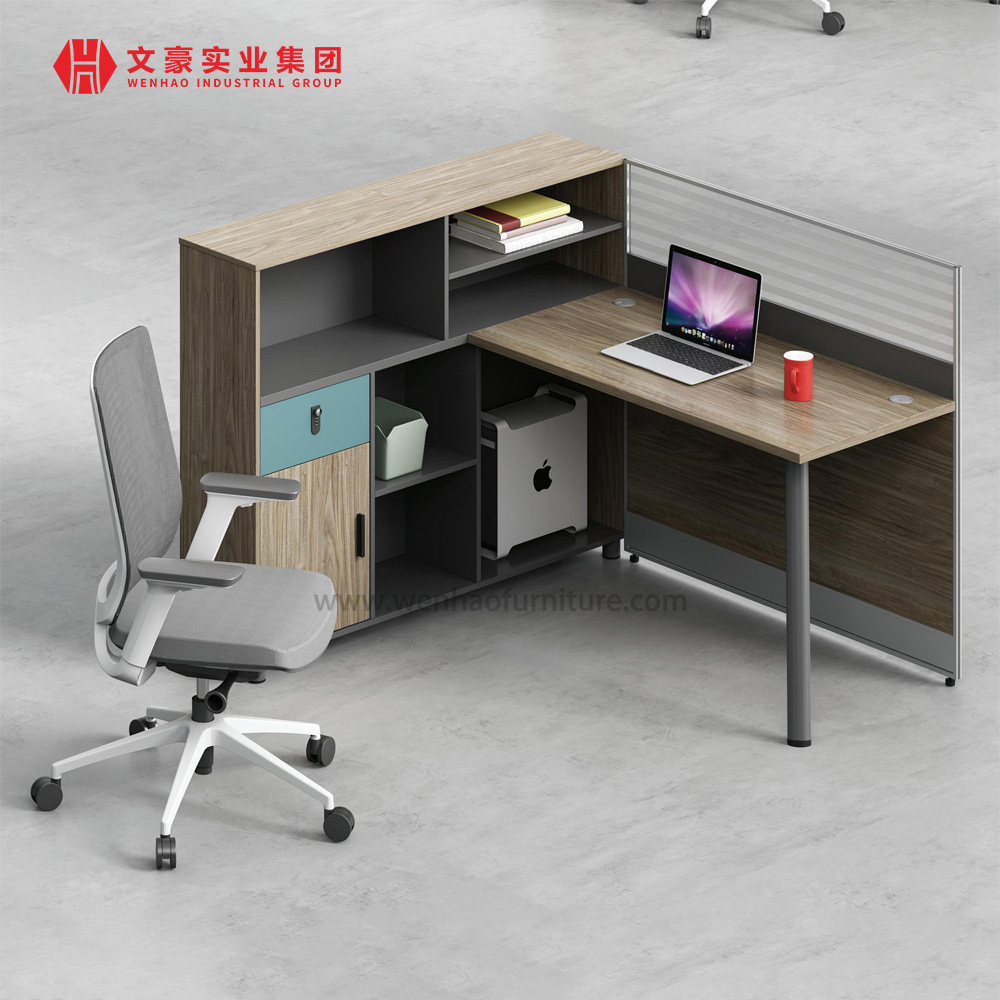 Design moderne qualité taille Standard Double face mobilier de bureau Table personnel poste de travail bureau bureaux de travail