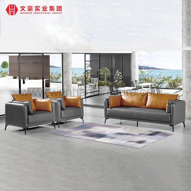 Suites de bureau chaise canapé canapé en cuir moderne canapés meubles sièges