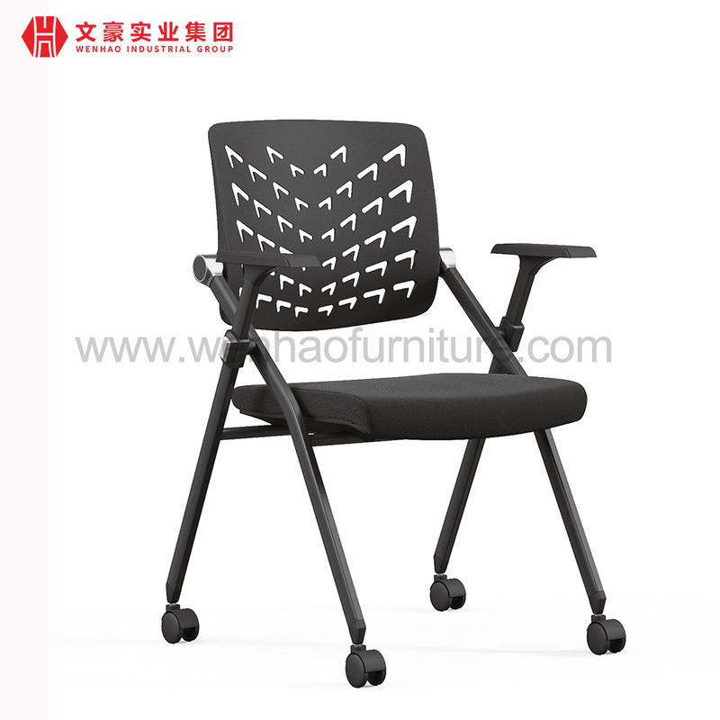 Chaise de formation pliable avec roulettes, table et chaises d'ordinateur empilables, marchand de meubles de bureau