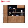 Grand rangement à bas prix, classeur en bois à 3 portes battantes, bibliothèque de bureau, armoire en Mdf