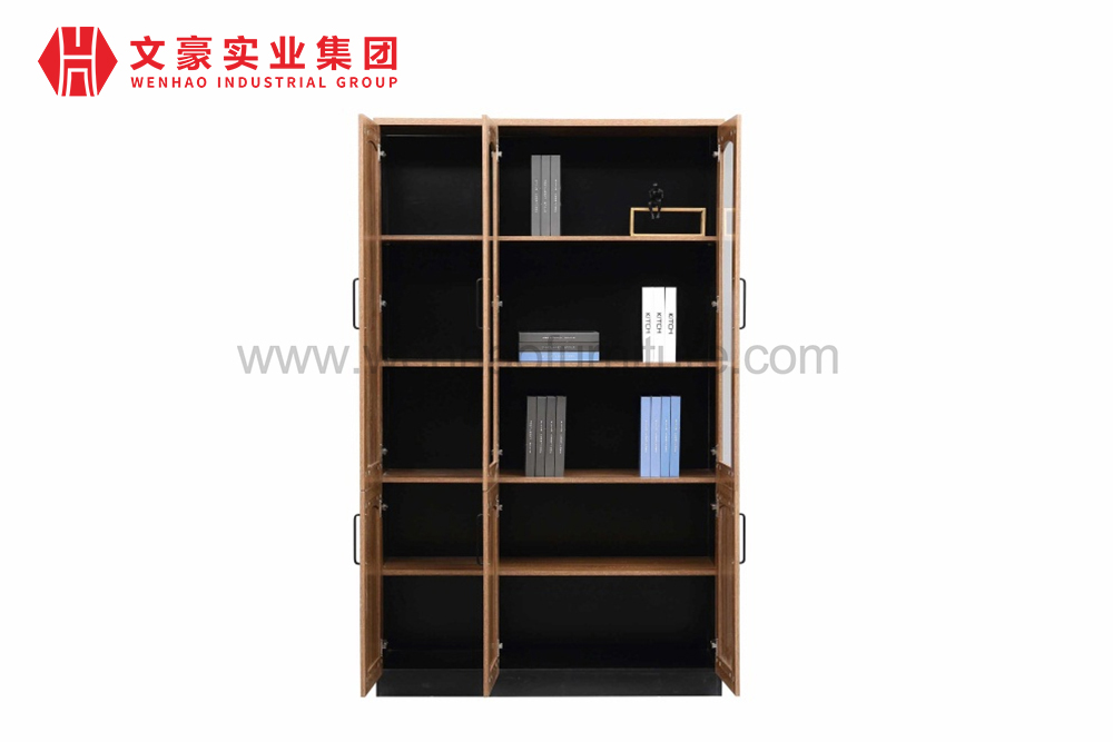 Assortiment en bois armoire de bureau étagère à livres armoire modulaire étagère de bureau vitrine