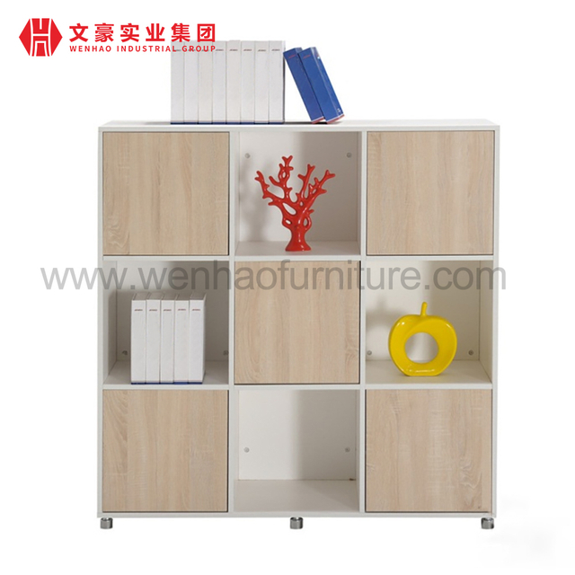 Classeur à porte en verre, mobilier de bureau, meuble de rangement, vente en gros