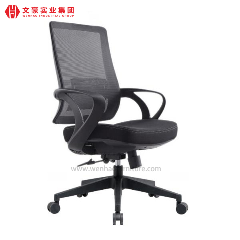 Chaise à bras pivotant de luxe moderne, chaise de bureau en cuir de styliste, chaise de bureau ergonomique et exécutive