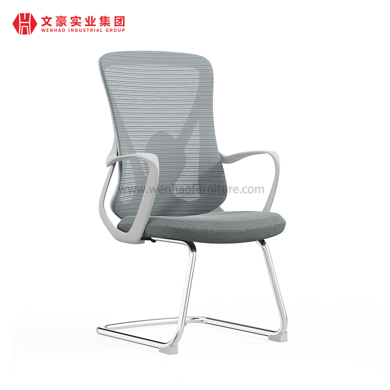 La réunion ergonomique de tissu de visiteur de maille de bureau préside la chaise de conférence avec le bon soutien lombaire