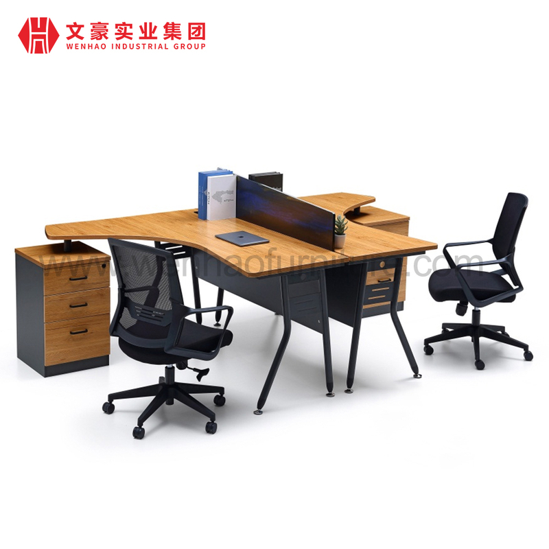 Cabine de séparation de poste de travail de bureau de cellules modernes pour 6 personnes